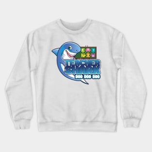 'Teacher Shark Doo Doo' Awesome Shark Gift Crewneck Sweatshirt